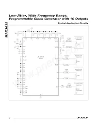 MAX3639ETM2T Datasheet Page 22