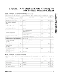 MAX3877EHJ+T Datasheet Page 3