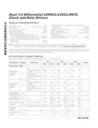 MAX9314ECJ+T Datasheet Page 2