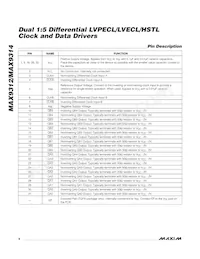 MAX9314ECJ+T Datasheet Page 6