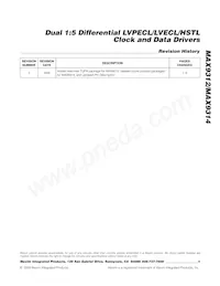 MAX9314ECJ+T Datasheet Page 9