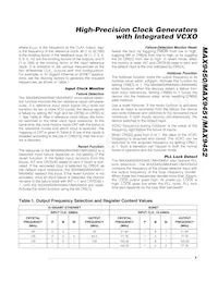 MAX9451EHJ-T Datasheet Page 9