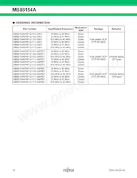 MB88154APNF-G-102-JNE1 Datasheet Page 18