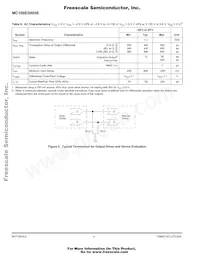 MC100ES6056DT Datasheet Page 4