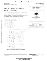 MC100ES6130DT Datasheet Copertura