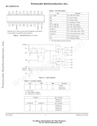 MC100ES6139DT Datasheet Page 2
