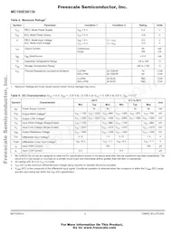 MC100ES6139DT Datasheet Page 4