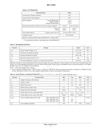 MC12095MNR4G Datenblatt Seite 2