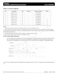 MK1493-05GTR Datasheet Page 7