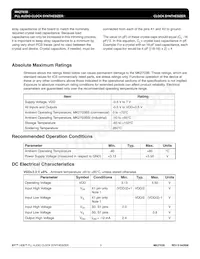 MK2703BSILFTR Datasheet Page 3