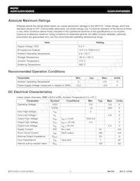MK2705STR Datasheet Page 4