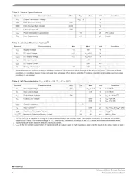 MPC93H52FA Datasheet Pagina 4