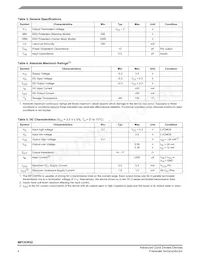 MPC93R52FA Datasheet Page 4