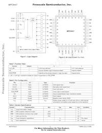 MPC9447AC Datasheet Page 2