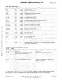 MPC97H73FA Datasheet Page 3