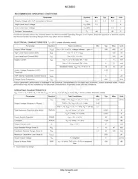 NCS603DTBR2G Datasheet Page 4