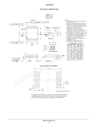 NCS603DTBR2G Datasheet Page 14