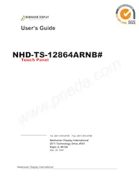 NHD-TS-12864ARNB#數據表 封面