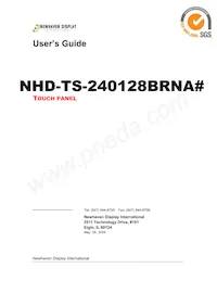 NHD-TS-240128BRNA# Datasheet Cover