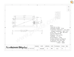 NHD-TS-24064C-4043003 Datasheet Cover