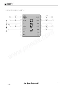 NJM2752V-TE1 Datasheet Page 4