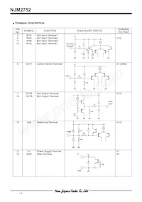 NJM2752V-TE1 Datasheet Page 6