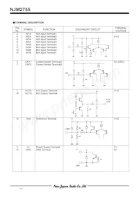 NJM2755V-TE1 Datasheet Page 4