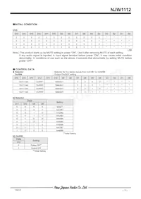 NJW1112V-TE1 Datasheet Pagina 7
