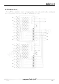 NJW1112V-TE1 Datasheet Page 9