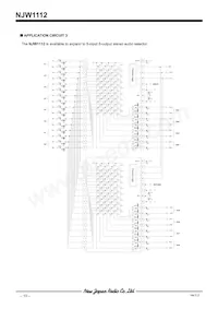 NJW1112V-TE1 Datasheet Page 10