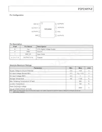 P2P2305NZG-08SR Datasheet Page 2