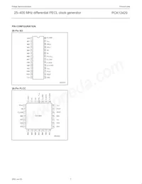 PCK12429D Datasheet Page 3