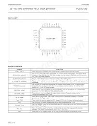 PCK12429D Datasheet Page 4