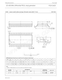 PCK12429D Datasheet Page 11