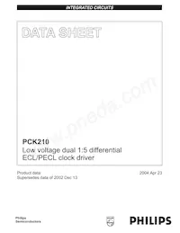 PCK210BD Datenblatt Cover