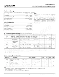 PI49FCT20807HE Datasheet Page 2
