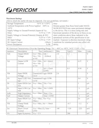 PI49FCT805TSE Datasheet Page 2