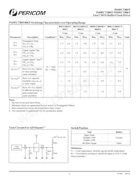 PI49FCT806ATS Datasheet Page 5