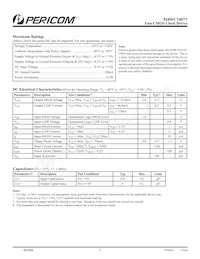 PI49FCT807TQEX Datasheet Page 2