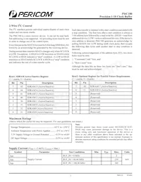 PI6C180VEX Datasheet Page 3