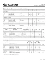 PI6C180VEX數據表 頁面 4