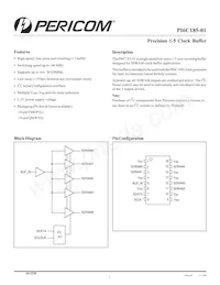 PI6C185-01QIEX Datasheet Cover