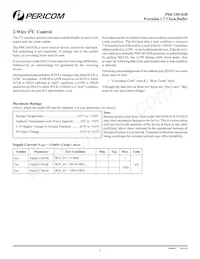 PI6C185-02BQE Datasheet Page 3