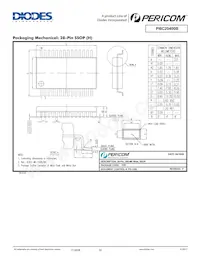 PI6C20400BHE Datasheet Page 10