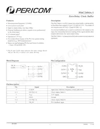 PI6C2404A-1WE Datasheet Cover