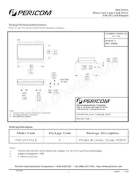 PI6C2510ALE Datasheet Page 5