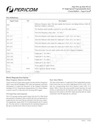 PI6C9911E-2J Datasheet Page 2