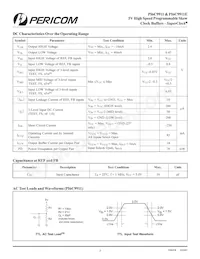 PI6C9911E-2J Datasheet Page 5