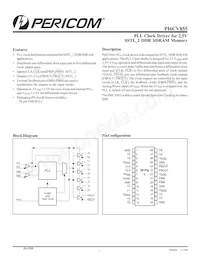 PI6CV855LE Datasheet Cover