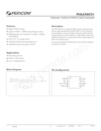 PI6LC48C51LIE Datasheet Cover